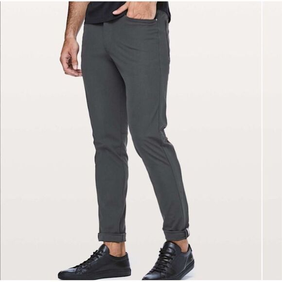 Lululemon ABC Slim Fit Pant Warpstreme Gray, Size 31 - Picture 1 of 10